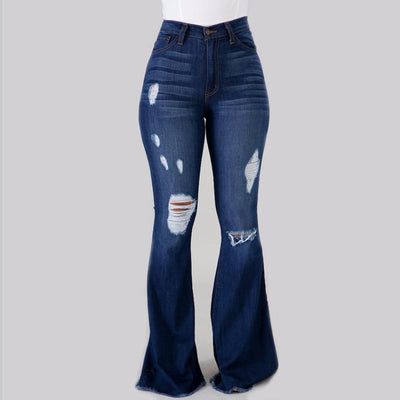 Jeans Ajustados Rotos para Mujer con Realce de Glúteos - Image 11