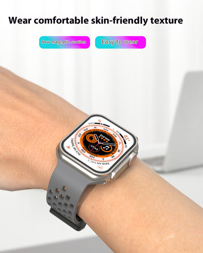 Correa Magnética de Silicona para Smartwatch 42mm y 46mm - Compatible con Generaciones 7, 8, 9, 10 - Image 45