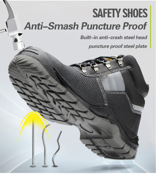 Zapatos de Seguridad Antiaplastamiento, Antiperforación y Antiestático - Image 12