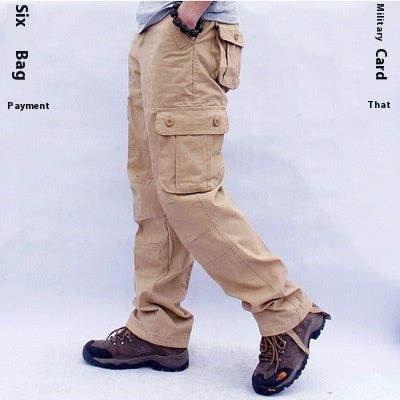 Pantalones de Trabajo Multibolsillos Uniforme Profesional Hombre - Image 3