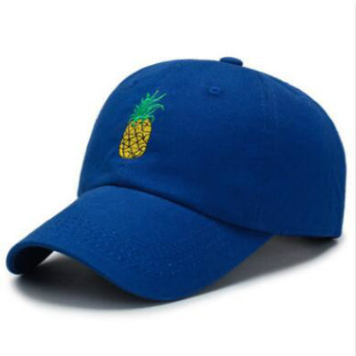 Gorra de Béisbol de Algodón con Bordado de Piña Ajustable - Image 13