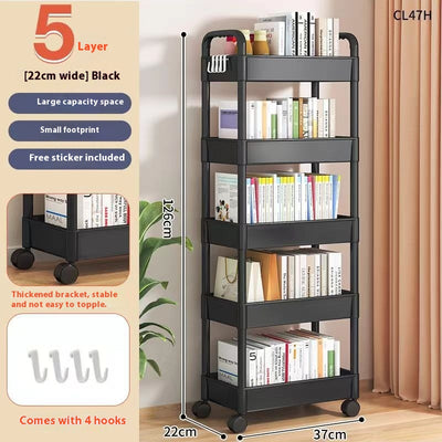 Carrito Organizador Móvil Multiusos de Pisos - Estantería Modular para Dormitorio y Cocina - Image 17