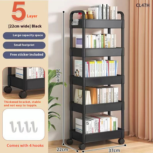 Carrito Organizador Móvil Multiusos de Pisos - Estantería Modular para Dormitorio y Cocina - Image 17