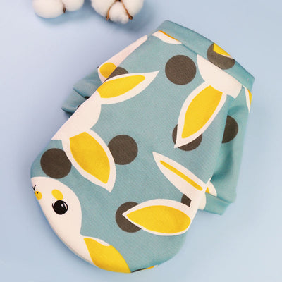 Suéter de Dos Patas con Estampado de Dibujos Animales y Forro de Terciopelo para Mascotas - Image 32