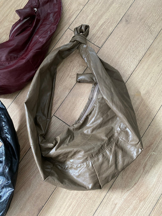Bolsa Mensajero Retro Dumpling de Hombro Relajado - Image 8