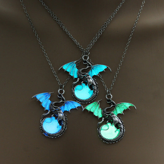Collar Colgante Dragón Luminoso - Image 3