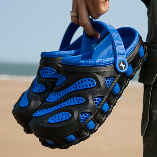 Zapatos de Jardín Transpirables para Hombre Talla Grande - Diseño Perforado - Image 2