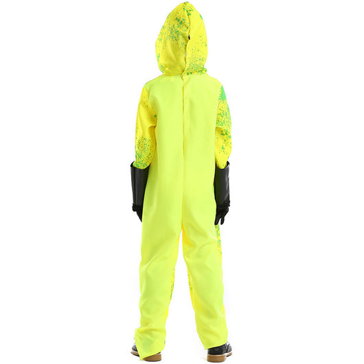 Disfraz de Protección Biológica con Estampado Zombie para Juego de Rol - Image 5