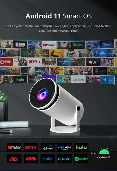 Pantalla de Proyección Inteligente Hy300 HD con Montaje Automático - Image 20
