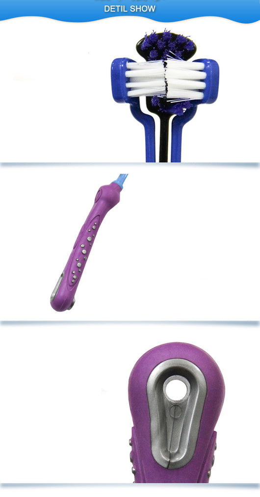 Cepillo Dental Triángular para Perros - Limpieza Profunda y Aliento Fresco - Image 14