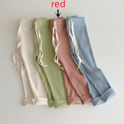 Leggings Elásticos con Cintura Ancha en Colores Pastel - Image 6