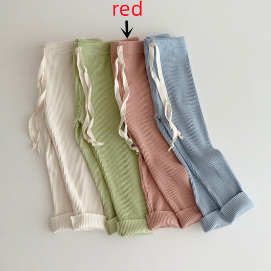 Leggings Elásticos con Cintura Ancha en Colores Pastel - Image 6