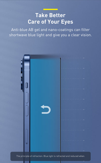 Protector de Pantalla Cristal Templado Anti Luz Azul para iPhone 12 Mini 5.4" - Image 20