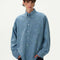 Blusa Vintage Estilo Americano a Cuadros con Pliegues