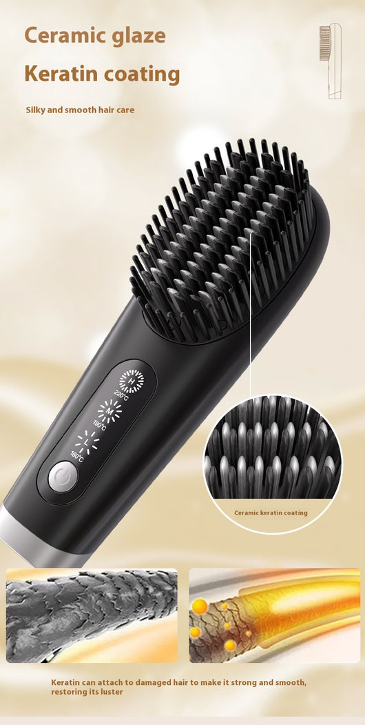 Plancha de Cabello Inalámbrica con Iones - Portátil y sin Daño - Image 14