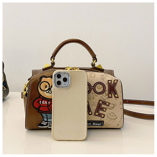 Bolsa de Hombro con Diseño Cartoon Acolchada - Image 14