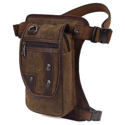 Bolsa Táctica de Lona para Exteriores - Riñonera Cruzada Ajustable - Image 8