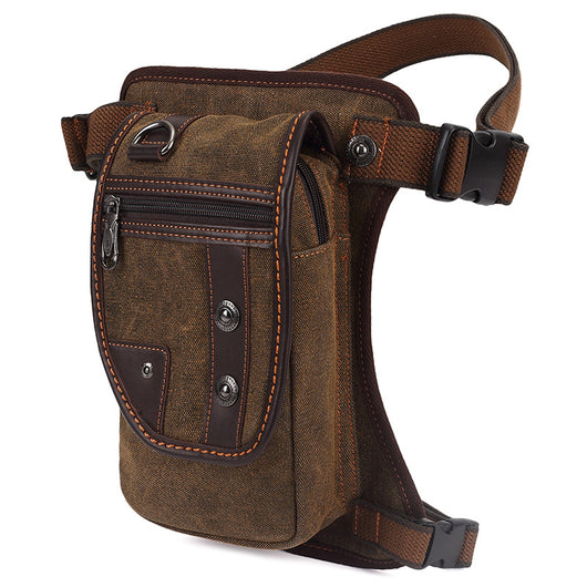 Bolsa Táctica de Lona para Exteriores - Riñonera Cruzada Ajustable - Image 8