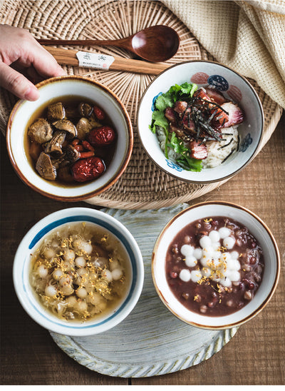 Juego de Vajilla Cerámica Premium con Bowls para Arroz y Fideos - Image 19