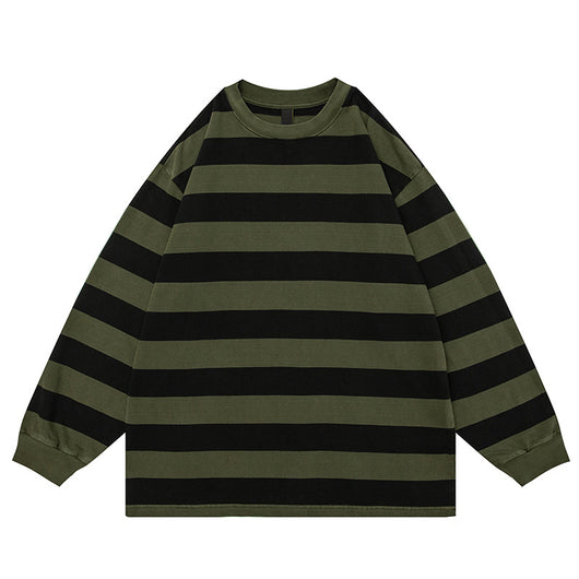 Remera Manga Larga Retro Americana Desgastada 330g - Image 8