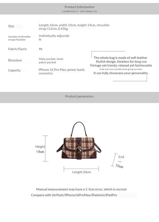 Bolso Crossbody Elegante y Versátil - Bandolera de Moda - Image 9
