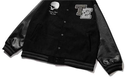 Chaqueta de Béisbol Calavera y Espadas para Hombre - Image 7