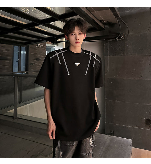 Playera Casual Hombres con Hombreras - Diseño Moderno para Verano - Image 17