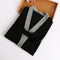Men Negro Gris Wide Edge European Code S Code