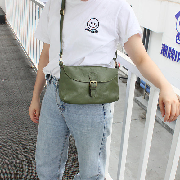Bolso Bandolera de Cuero Vacuno para Mujer