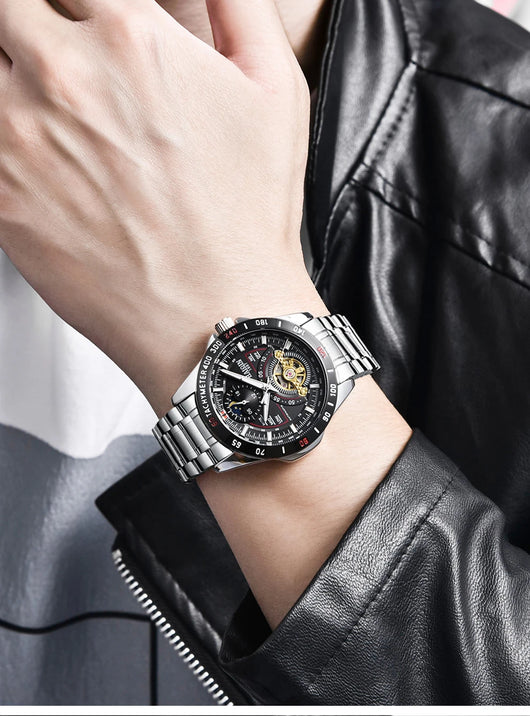 Reloj Mecánico Impermeable para Hombre - Image 6
