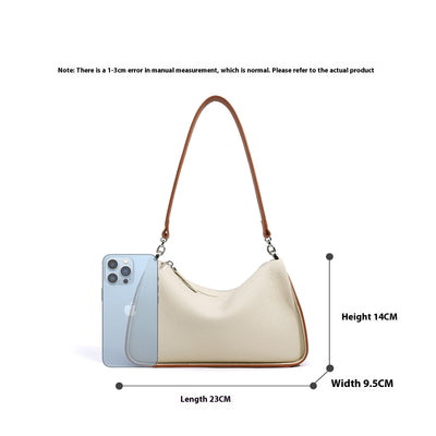 Bolso Bandolera Mujer Cuero Genuino Primera Capa - Image 4