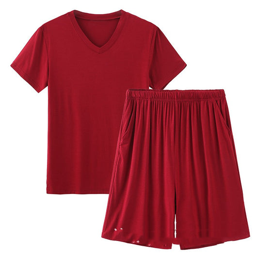 Pijama de Verano Modal para Hombre - Shorts y Manga Corta - Image 12