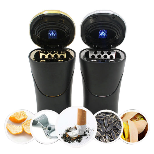 Cenicero Portátil USB Recargable sin Humo con Filtro LED y Tapa Hermética - Image 10