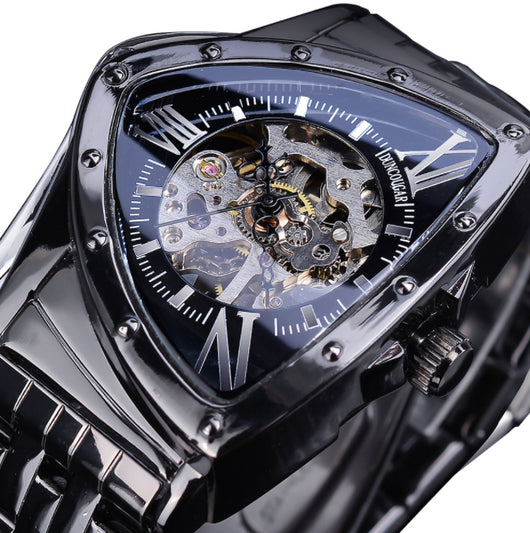 Reloj Hueco de Acero Inoxidable para Hombre - Estilo Moderno - Image 11