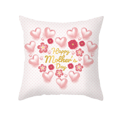 Funda de Almohada Día de la Madre Nórdica Piel de Melocotón - Image 20