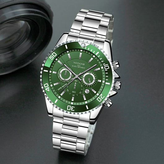 Reloj de Lujo Dorado para Hombre - Acero Inoxidable Resistente al Agua con Esfera Luminosa - Image 21