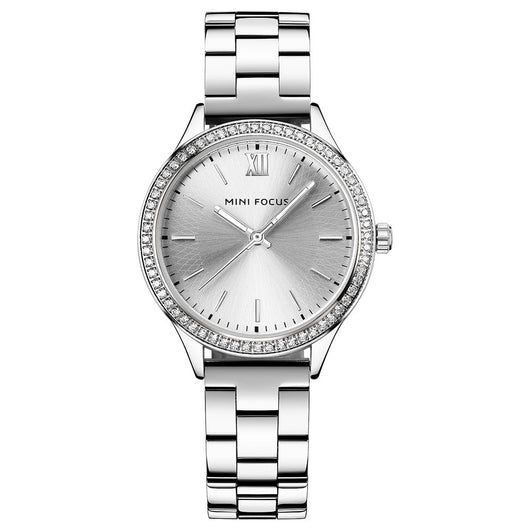 Reloj Acero Inoxidable Luminoso Resistente al Agua con Cierre Mariposa - Image 13