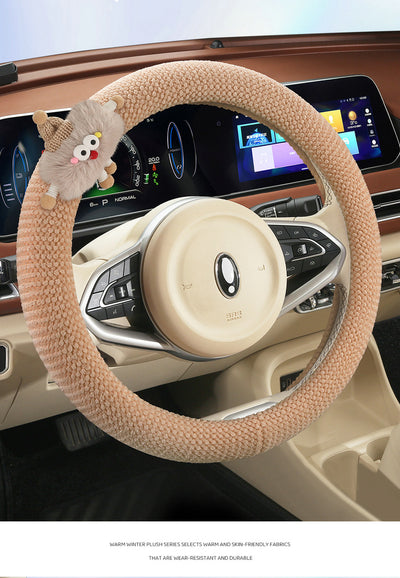 Funda Térmica de Peluche para Volante - Diseño Infantil Cartoon - Image 25