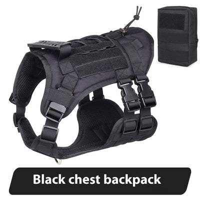 Chaleco Táctico de Oxford para Perros Grandes - Protección de Pecho y Espalda - Image 10