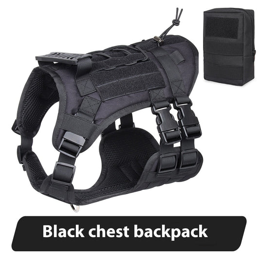 Chaleco Táctico de Oxford para Perros Grandes - Protección de Pecho y Espalda - Image 10