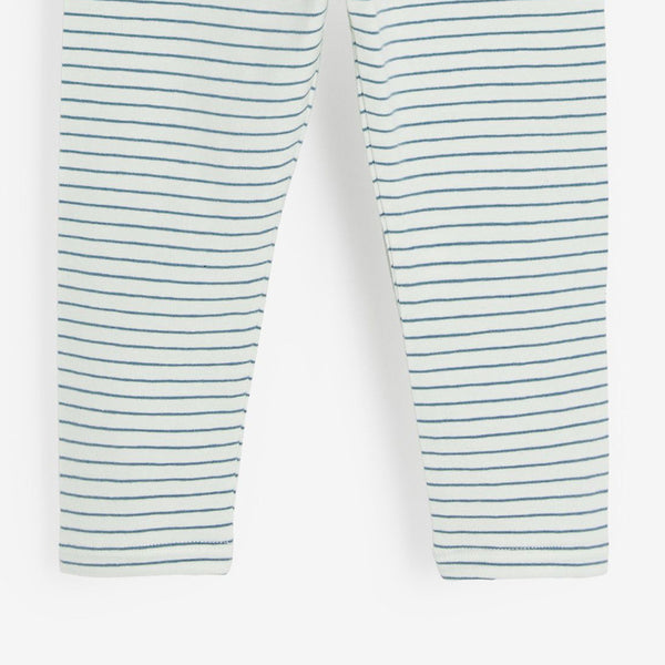 Conjunto Infantil Otoño Rayas Conejo Divertido Manga Larga