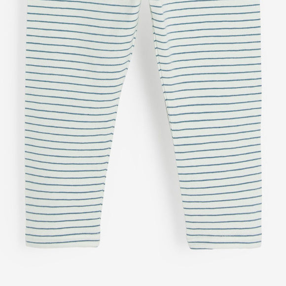Conjunto Infantil Otoño Rayas Conejo Divertido Manga Larga