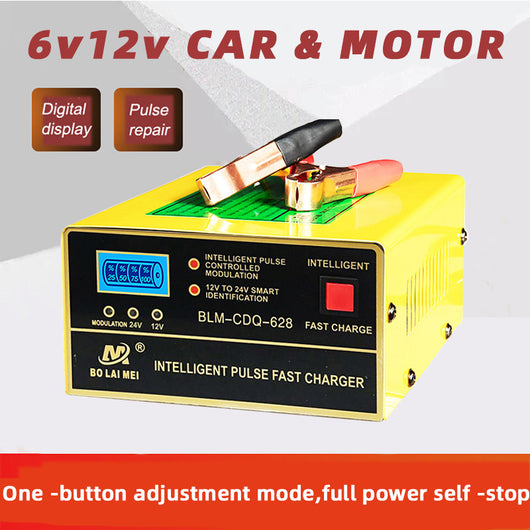 Cargador de Batería Inteligente 12V-24V
