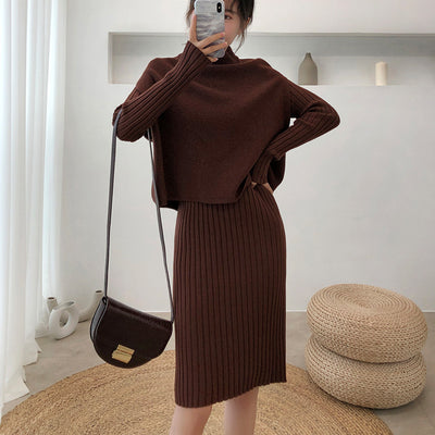 Vestido Suéter Estilo Western de Dos Piezas - Image 11