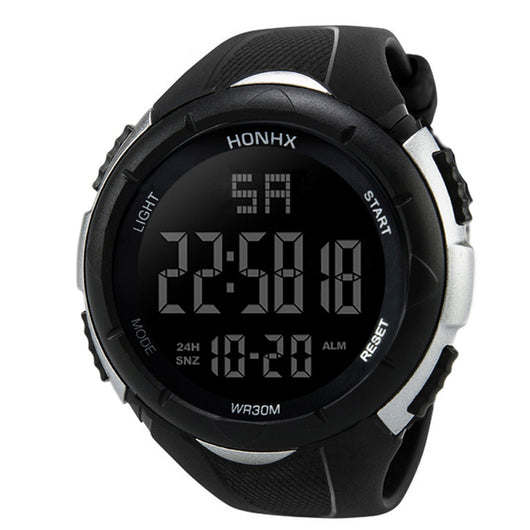 Reloj Deportivo Digital Negro Pantalla Grande con Tecnología Electrónica - Image 5