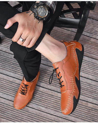 Zapatos de Cuero con Forro Polar para Invierno - Cierre Elástico Ajustable - Image 11