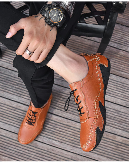 Zapatos de Cuero con Forro Polar para Invierno - Cierre Elástico Ajustable - Image 11