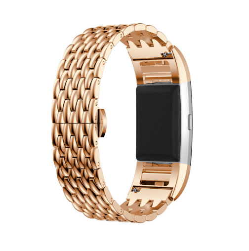 Pulsera Fitbit Charge 2 Acero Inoxidable Patrón Dragón - Image 5