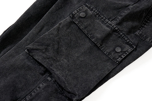 Pantalones Cargo Militares con Cierre y Cordón - Image 14