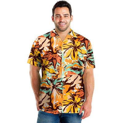 Conjunto Playero Hombre - Camisa y Pantalón Estampado Vacaciones Playa - Image 3